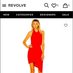 Revolve Elliatt Camo dress in magenta